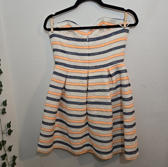 Anthropologie Hutch Striped Mini Dress Size 6 - Picture 5 of 16